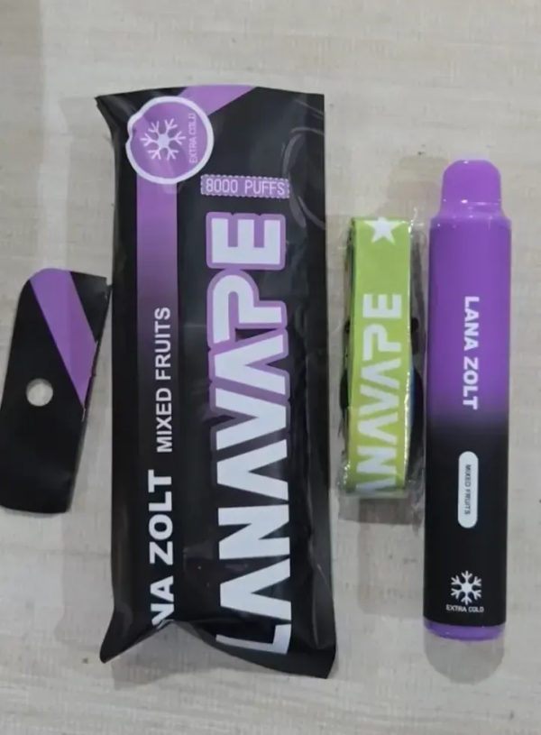 LANA ZOLT抛棄式8000口一次性✨可充電🔋超大容量👍時尚單品🔥活動【 8送1】